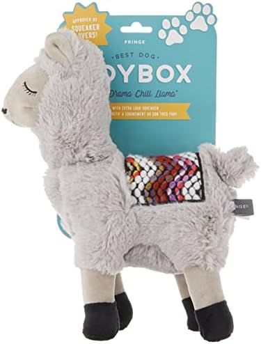 Fringe Studio Dog Toy, Llama Chill-Plush Pet Toy (289362), 12x9 Inch (Pack of 1), All Breed Sizes - Image 3