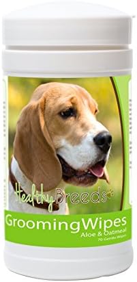 Healthy Breeds Beagle Grooming Wipes 70 Count by HealthyBreeds