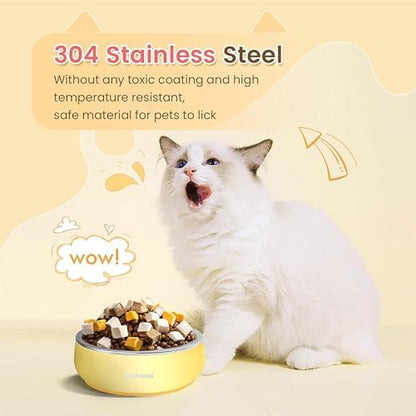 Pawaii Small Dog Bowl, 12 oz Stainless Steel Food and Water Bowl, 1 Pack - Image 2