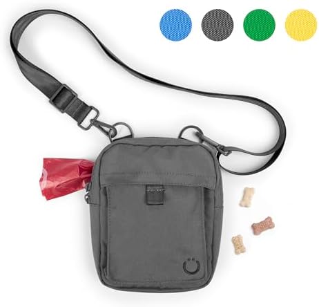 Ubbi Dog Treat Pouch for Training & Walking, Gray by Unknown