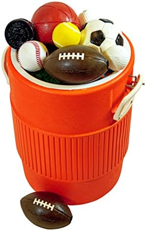 Outward Hound by Planet Dog Basketball, Durable Treat-Dispensing Dog Ball, Interactive Fetch Toy, Orbee-Tuff, Mint Scented, BPA-Free, for Indoor & Outdoor Play, Brown - Image 4