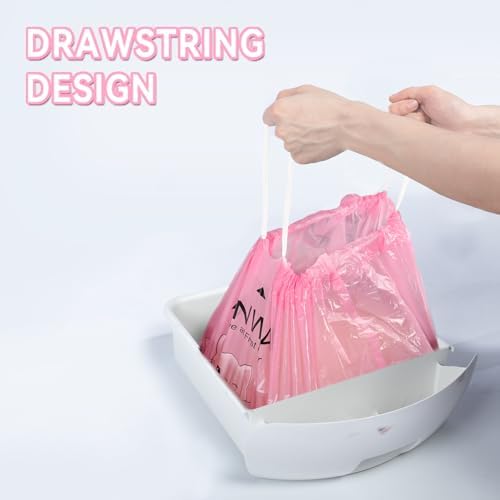 ANWA 120 Count Automatic Litter Box Bags, Litter Box Robot 4/5 Waste Bags - Image 5