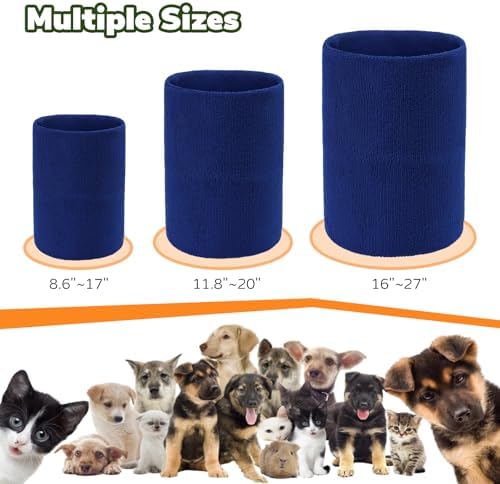 Dog & Cat Calming Band Cat Anxiety Relief Cover,Double Layer Thickened Pet Ears Elastic Neck Band Noise Cancelling Ear Muffs for Anxiety Relief/Noise Protection,Grooming,Thunder,Fireworks - Image 5