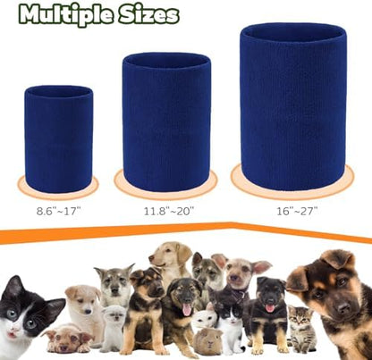 Dog & Cat Calming Band Cat Anxiety Relief Cover,Double Layer Thickened Pet Ears Elastic Neck Band Noise Cancelling Ear Muffs for Anxiety Relief/Noise Protection,Grooming,Thunder,Fireworks - Image 5