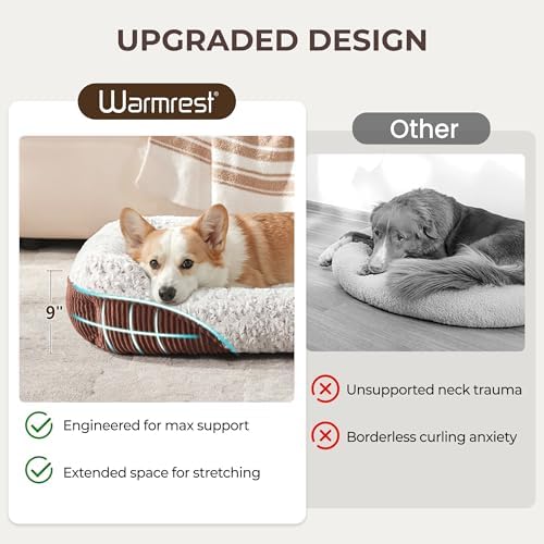 Cute Dog Bed for Small Medium Dogs,Washable Cat Beds, 35in - Image 4