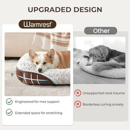 Cute Dog Bed for Small Medium Dogs,Washable Cat Beds, 35in - Image 4
