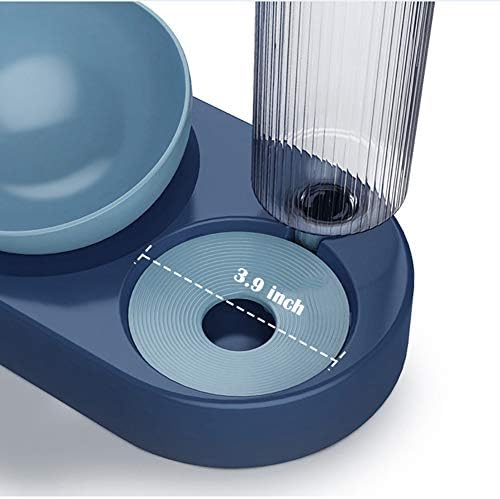 JiangYanus Dog Bowls, 0°-15°Adjustable Tilted Cat Food and Water Bowl Set - Image 5