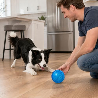 SPOT Play Strong Scent-sations Ball - Scent-Infused, Strong, Durable TPR Rubber, Heavy Duty Dog Toys for Aggressive Chewers up to 45lbs, Perfect for Puppies & Medium Breeds, 3.25in, Bacon Flavored - Image 6