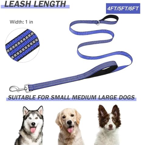 Hikiko Double Handle Dog Leash with Two Comfortable Padded Handles - Image 6