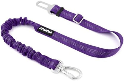 Dog Seat Belt for Car, Car Harness with Locking Aluminum Hook by Fortheloveofpets
