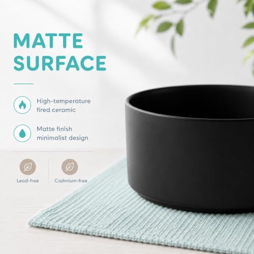 Havniva Ceramic Dog Bowls, 6.1” Dog Food and Water Bowl, Pet Feeding Bowl - Image 3