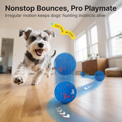 Potaroma Dog Ball Toy, Motion Activated Interactive Bouncing Ball - Image 2