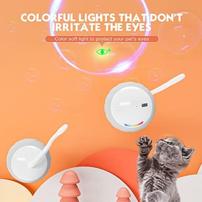 Upgraded 2.36 Inch Large Cat Toy With Touch&Voice Activation for Indoor Cat - Image 5