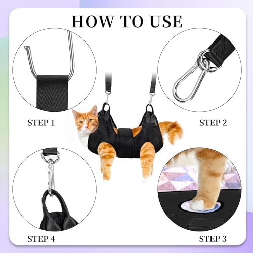 PatiencET Cat Grooming Hammock Kit - Image 4