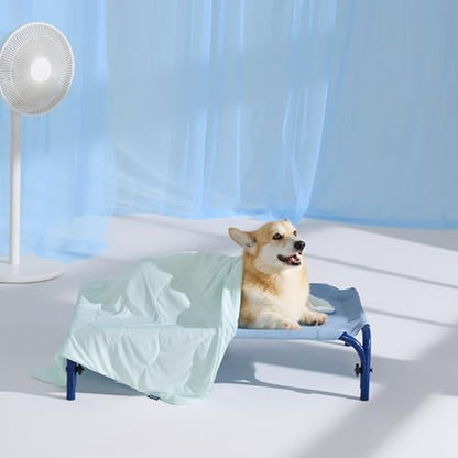 Bedsure Breathable Lightweight Cooling Blanket for Medium Dogs, Q-MAX>0.4 by BEDSURE