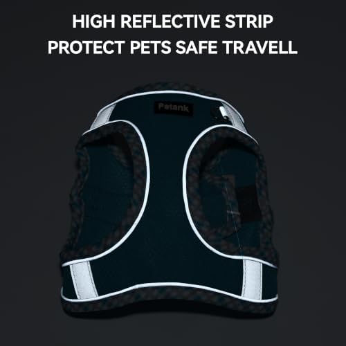 Petank Step in Dog Harness No Pull and Leash for Small Medium Dogs Cats. - Image 6