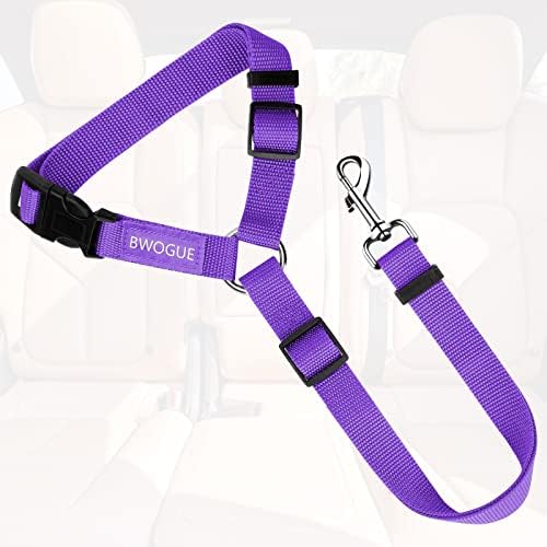 BWOGUE Dog Seat Belt for Car, Headrest Restraint Safety Lead, 1 Pack - Image 2