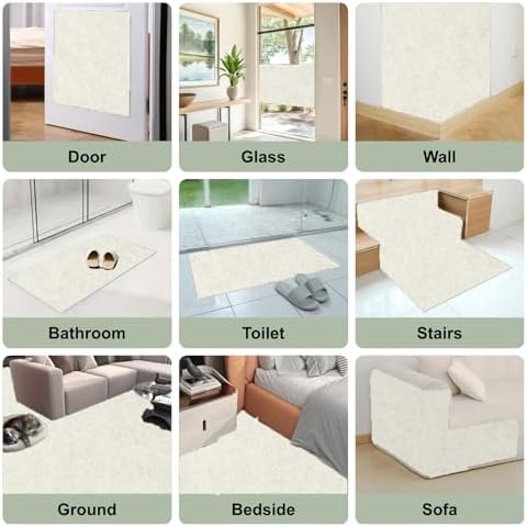 SREBAY Cat Scratch Couch Furniture Protector, Self-Adhesive Scratch Pad - Image 6