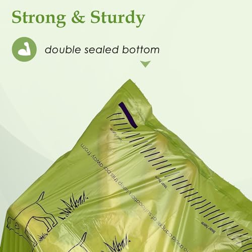 720 Count Lavender Scented 13” x 9” Dog Poop Bags Rolls - Image 2