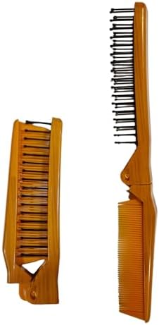 Folding Small Dog Grooming Brush (Yellow) by MAEELOU