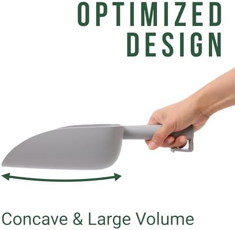Extra Big Multipurpose Scoop– Solid Deep Scooper for Any Household – Disposing/Replacing Litter – Big Size Animal Pet Food Shovel – 44oz - Image 3