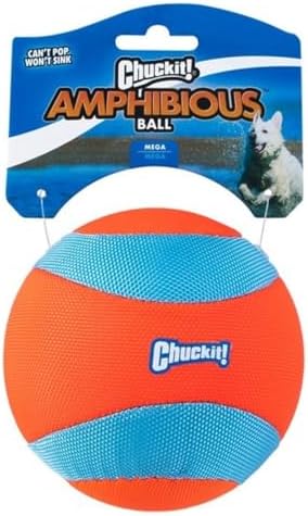 Chuckit! Amphibious Mega Ball or Roller That Floats for Medium and Large Dogs by Chuckit