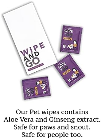 Dog Wipes - Individually Packaged - Hypoallergenic and Fragrance Free - Dog & Cat Face Paw & Butt Cleaner - Image 7