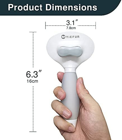 Cat Brush for Shedding, Self Cleaning Brush for Long & Short Hair Cats - Image 6