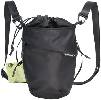 Multi-Function Crossbody Bag - Dog Walking Bag with Built-in Poop Bag Dispenser, Insulated Water Bottle Carrier & Waterproof Treat Pouch, Travel Toiletry Organizer for Pet Training, Hiking, Daily Use by Unknown