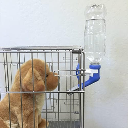Choco Nose No-Drip Water Bottle for Large Dogs (Over 50 lb) – Leak-Proof Patented 22mm Nozzle Helps Prevent Mess & Spills, BPA Free Cage & Crate Mount Feeder for Kennels, 16.9 fl oz (C570) - Image 5