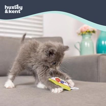 Huxley & Kent Plush Cat Toy - Interactive Catnip Toy for Cats & Kittens - Soft with Crinkle & Catnip - Fun Indoor Play - Kitty Pop - Image 3
