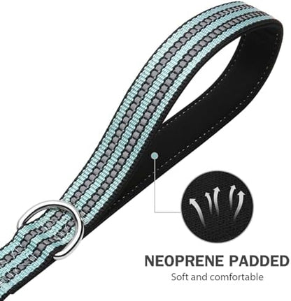 Hikiko 6FT Dog Leash with 2 Padded Handles Reflective - Image 5
