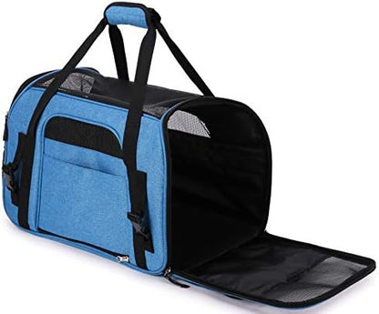 EliteField Soft-Sided Pet Carrier for Cats & Small Dogs (3-Year Warranty) - Image 4