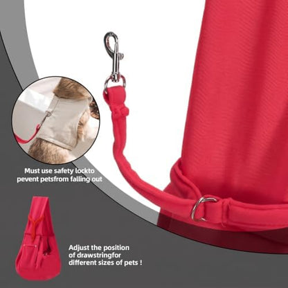 ARZQUT Dog and Cats Carrier Sling, Small Pet Carrier with Storage Pocket - Image 6