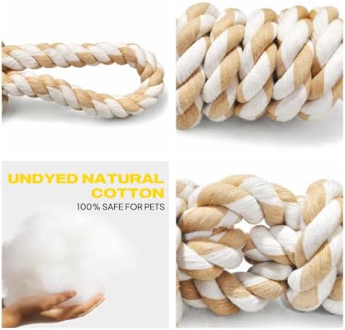 Fida Dog Rope Toys for Aggressive Chewers, Tug Toys for Large Medium Dogs - Image 5