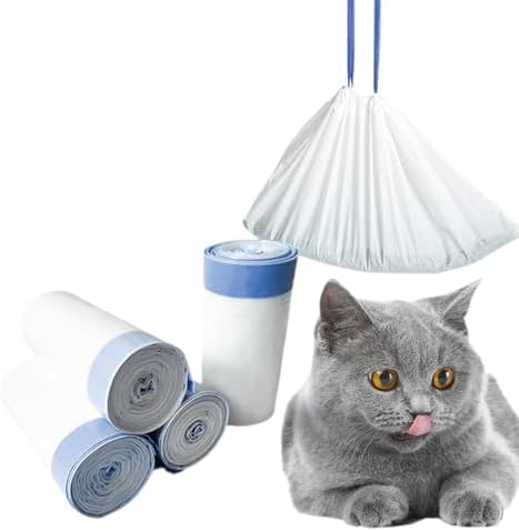 120 pcs Cat Litter Box Liners Fit For MW-SC01/MW-SC02/MW-LR01, 18" x 12.6" by Unknown