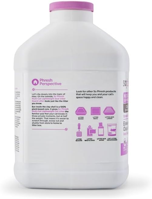 So Phresh Multi-Cat Lightweight Dual Odor Guard Litter 7 lbs.