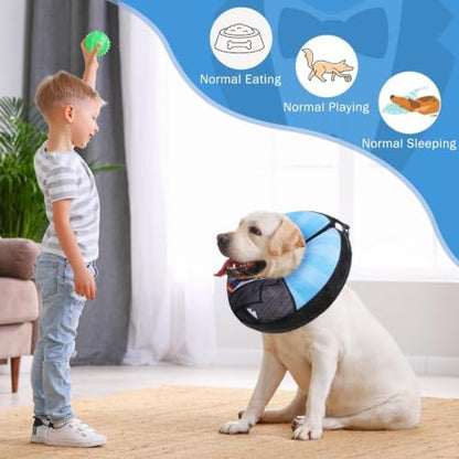 SCENEREAL Dog Cone Alternative After Surgery for Small Medium Large Dogs - Image 2