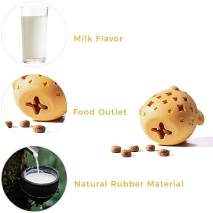 MewaJump Dog Toy Treat Food Dispenser Puzzle Rubber Chew Toys Stuffed Ball - Image 5