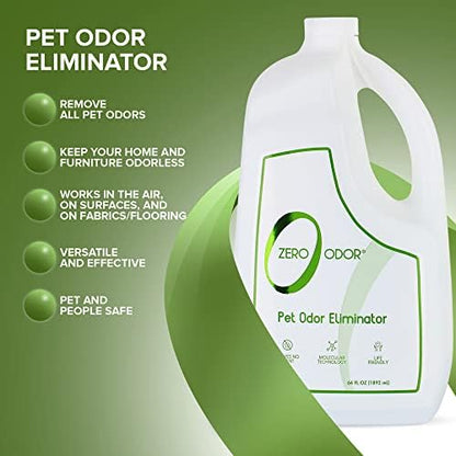 Zero Odor Pet Odor Eliminator Refill for Dog & Cat Urine, Carpet Deodorizer - Image 5