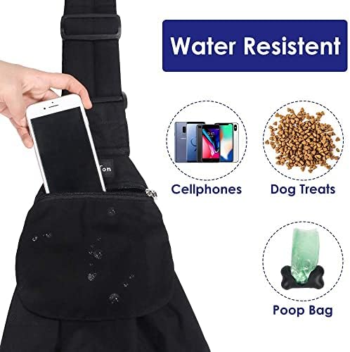 Lukovee Pet Sling, Puppy Small Pet Cat Carrier with Safety Hook - Image 3