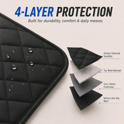 Dog Car Seat Protector, Back Seat Cover for Dogs, SUV & Car Seat Covers 56" - Image 5