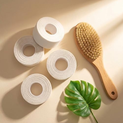 4 Roll Ear Tape for Dog Ears 1 Inch Self Adhesive Cotton Tape for Dog Ear Protection and Support, Dog Ears Stand up Care Tape for Doberman Ear Posting Kit - Image 6
