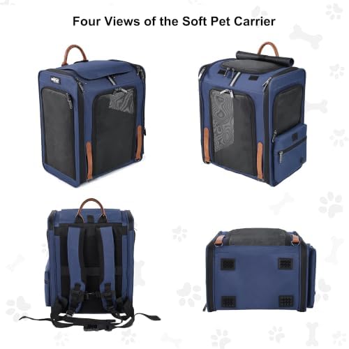 EliteField Deluxe Backpack Pet Carrier for Cats and Dogs (3-Year Warranty) - Image 3