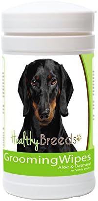 Healthy Breeds Dachshund Grooming Wipes 70 Count by HealthyBreeds