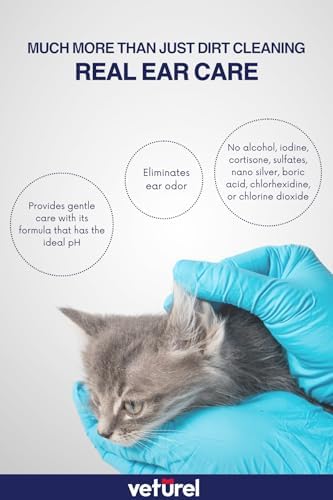 Veturel Gentle Dog Ear Care - Dog Ear Odor - Dog Ear Cleaner - Ear Wash for Dogs - Cat and Dog Ear Cleaning Solution - Soothes Itchy Ears - Removes Ear Wax - Cat Ear Care 3.4 oz - Image 3