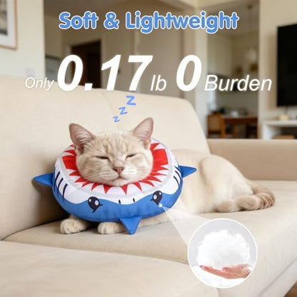 BEAUTYZOO Cat Cone Collars Soft, Cat Donut Recovery E Collar After Surgery - Image 2