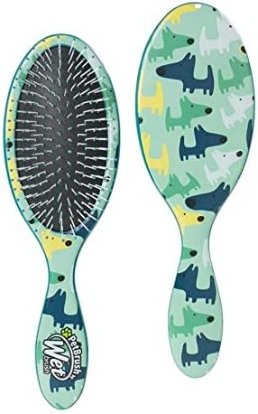 Wet Brush Pet Hair Brush, Large Dog Breed Detangler - Dog Camo, Multi - De-Shedding Comb and Dematting Tool for Grooming Long or Short Haired Dogs - Tangle-Free for Less Pulling & Tugging by WetBrush