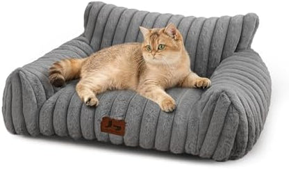 Cat Couch for Pets, Cute Cat Bed for Indoor Cats by WARMREST