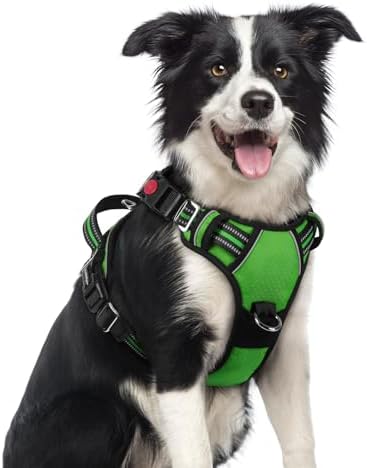 rabbitgoo Dog Harness Medium Sized, No Pull 3 Buckles Easy On & Off by rabbitgoo